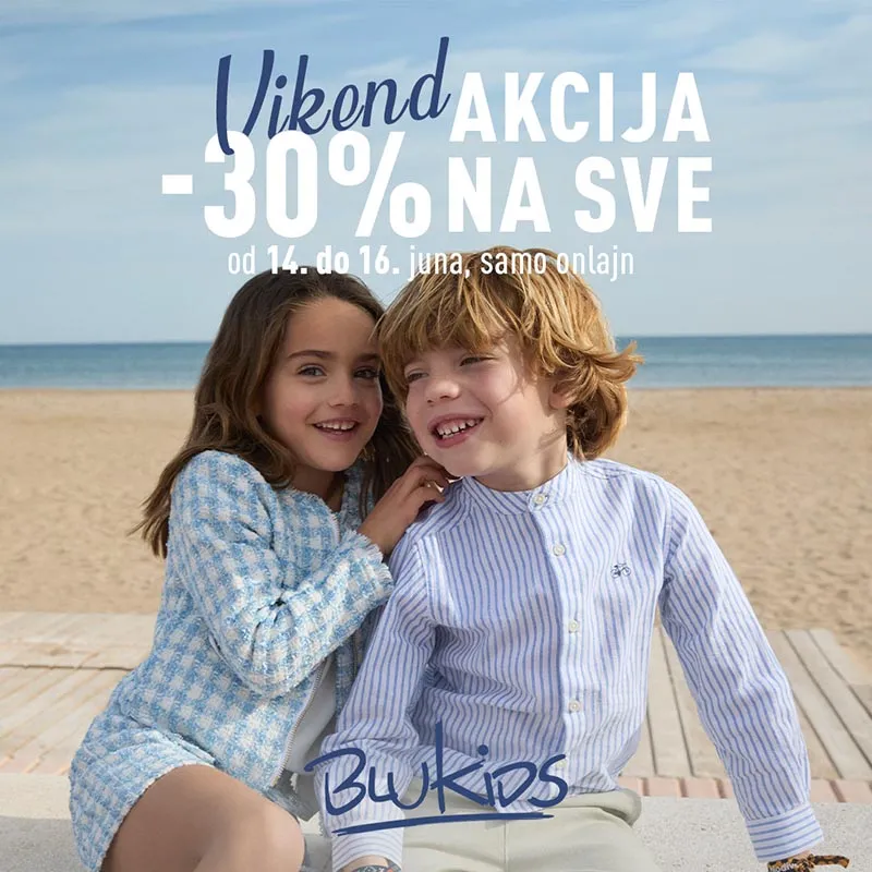 Blukids-30 vikend akcija