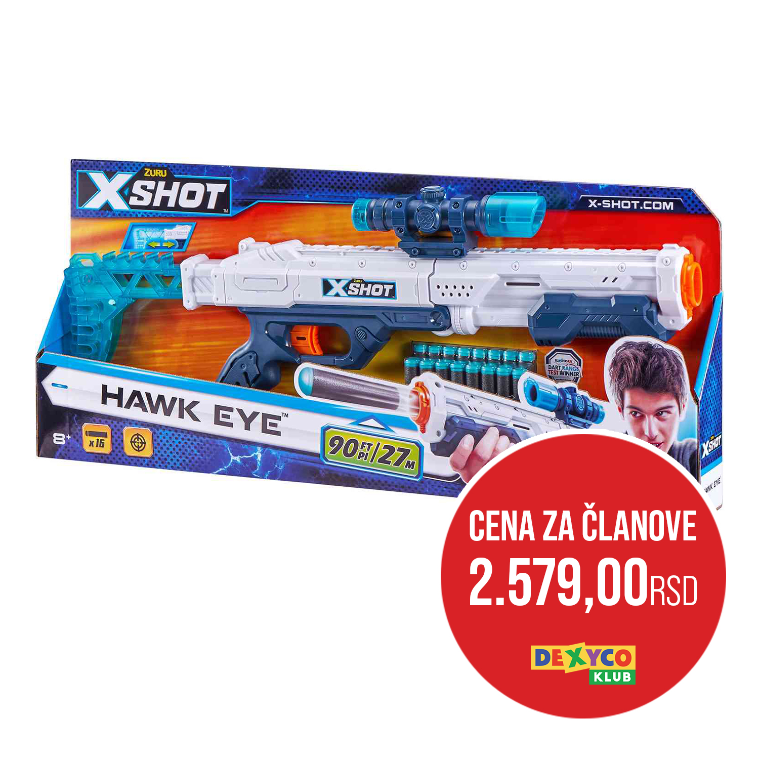 X SHOT EXCEL VIGILANTE BLASTER 