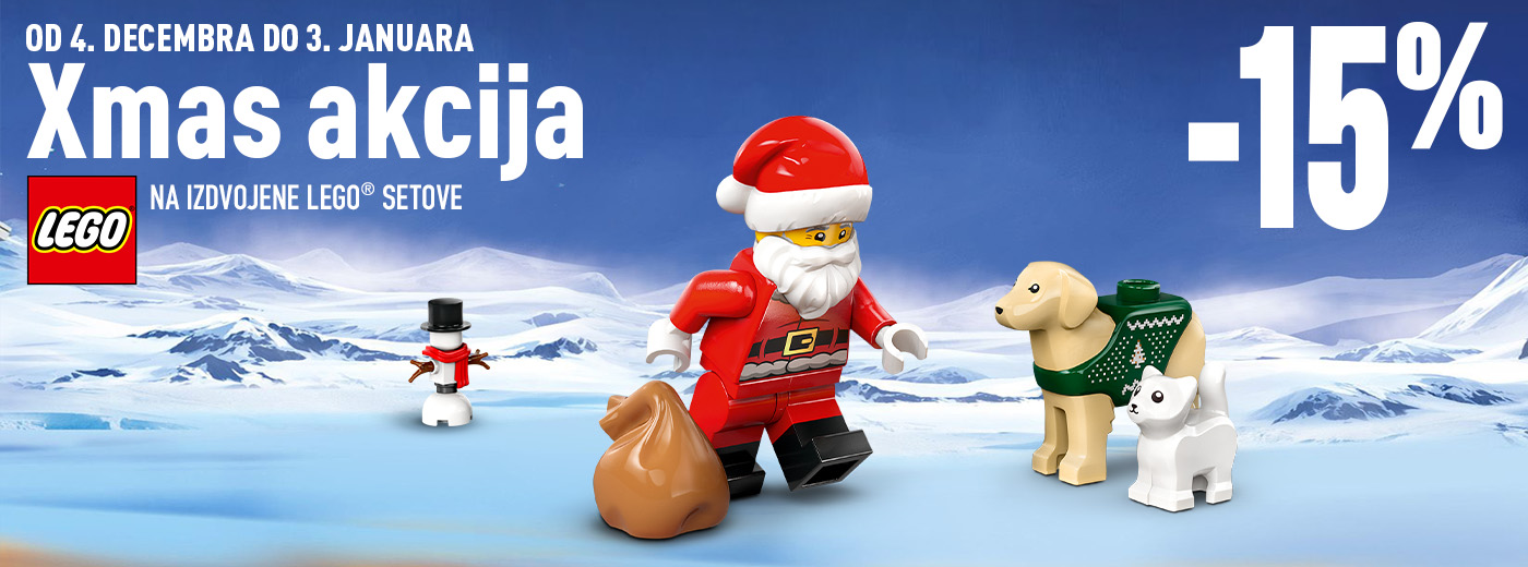 Lego Xmas akcija