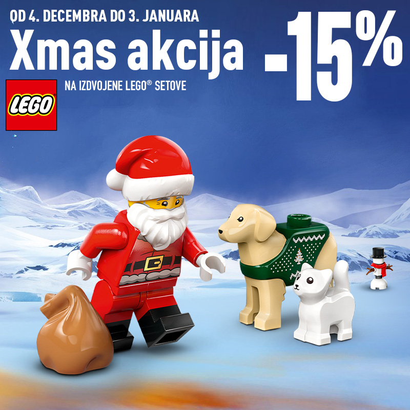 Lego Xmas akcija