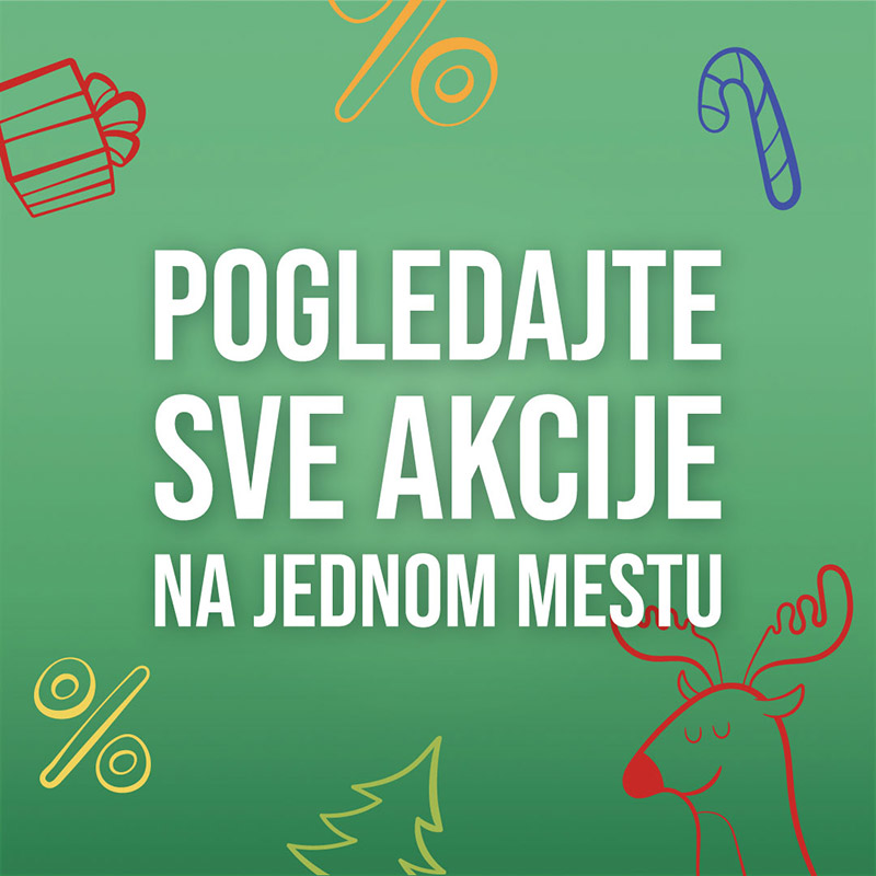 Sve akcije na jednom mestu