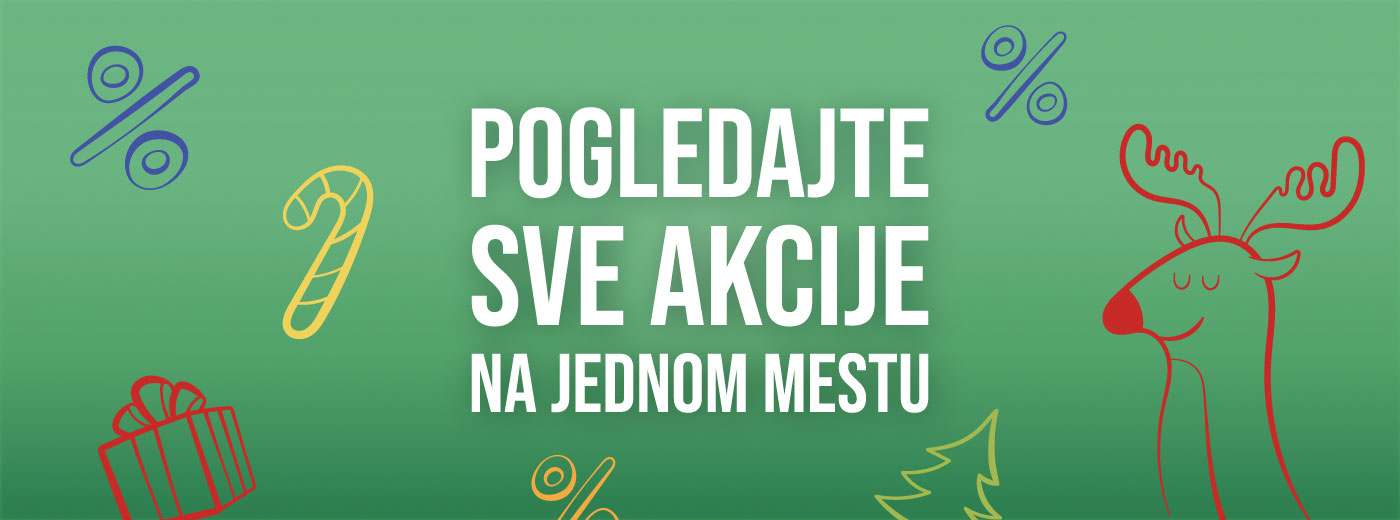 Sve akcije na jednom mestu