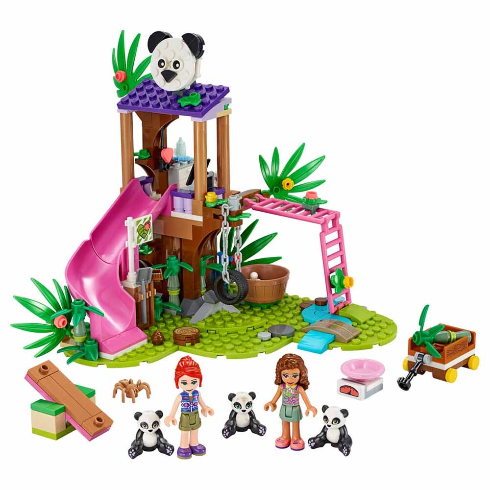 friends panda jungle tree house