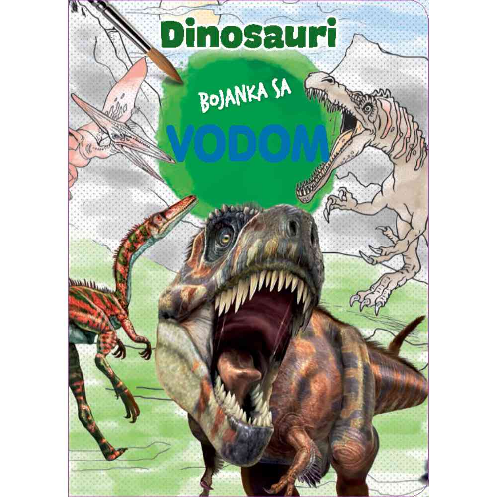 LENKA SVECOVA - BOJANKA SA VODOM - DINOSAURI 