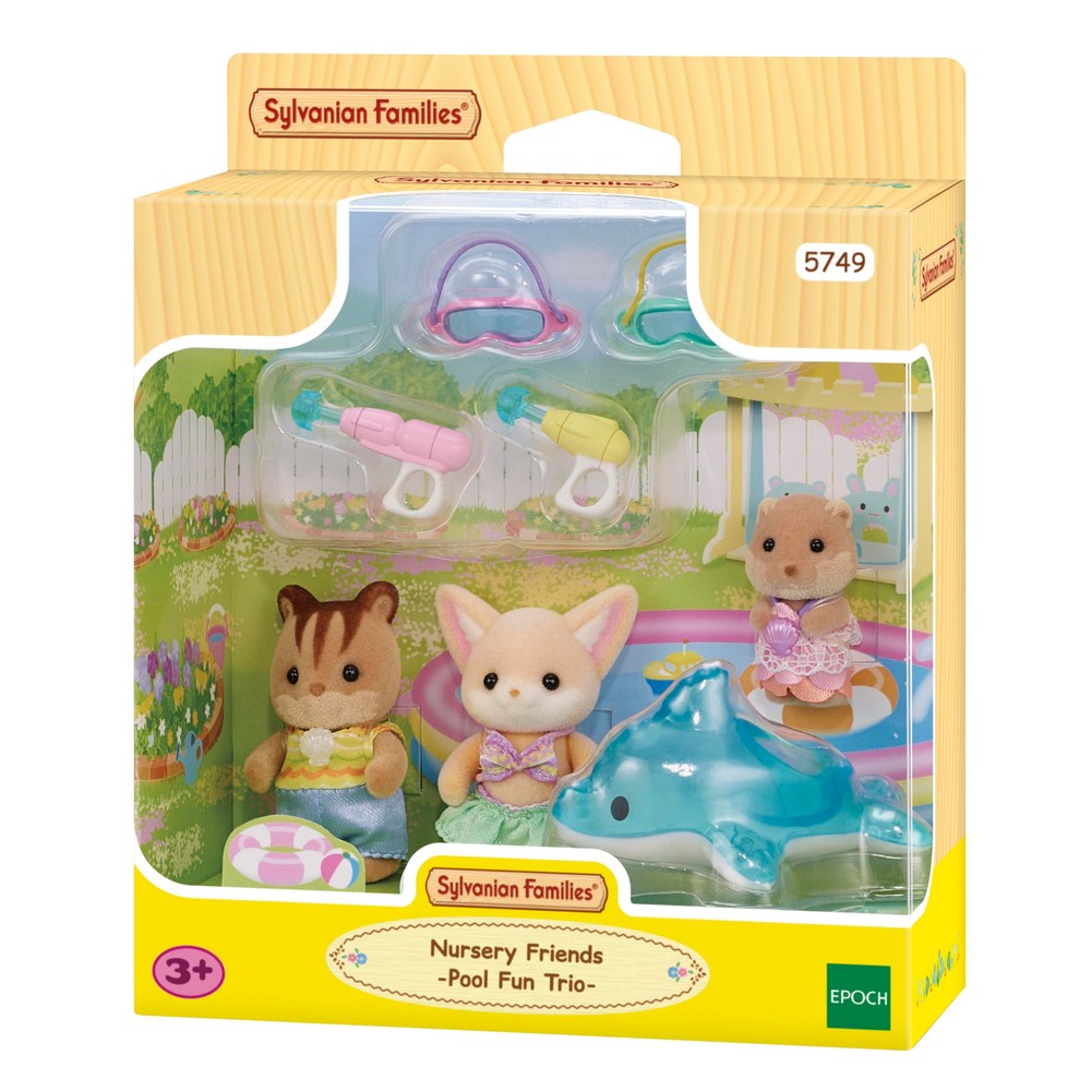 SYLVANIAN DRUGARI IZ VRTICA ZABAVA NA BAZENU SET 