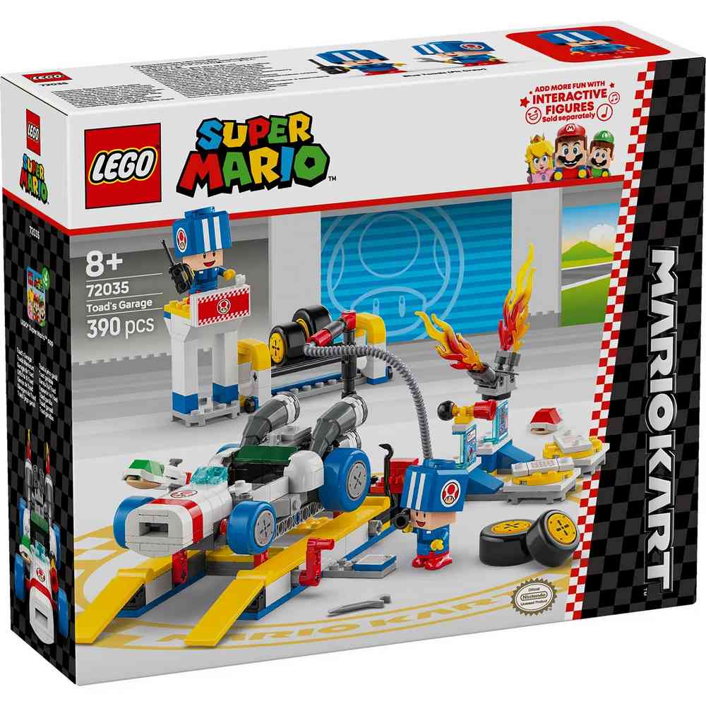 LEGO SUPER MARIO MARIO KART – TOADS GARAGE 