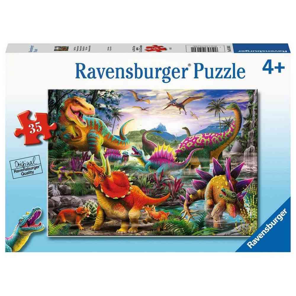 RAVENSBURGER PUZZLE (SLAGALICE) - STRASNI T REX 