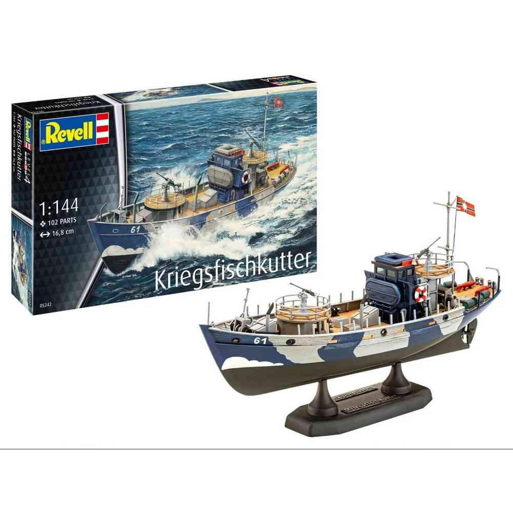 REVELL MAKETA KFK KRIEGSFISCHKUTTER 