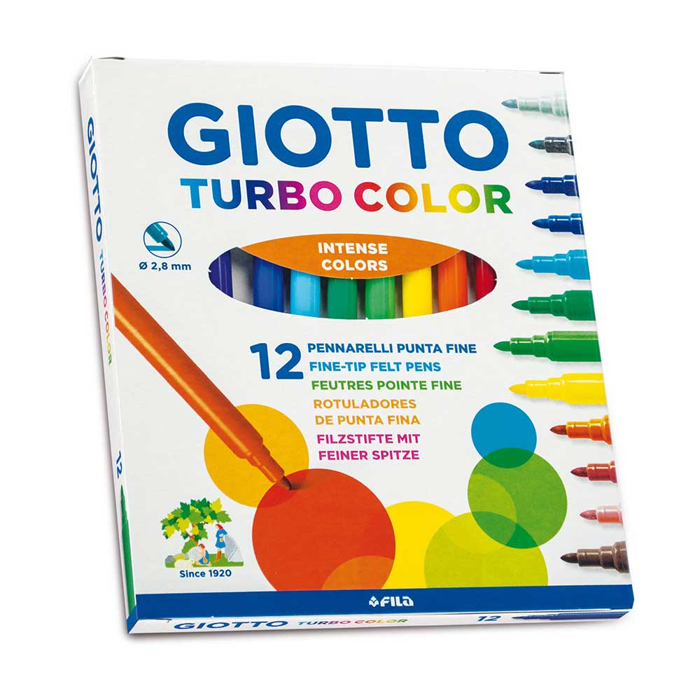 GIOTTO FLOMASTER 12/1 TURBO COLOR 1460 