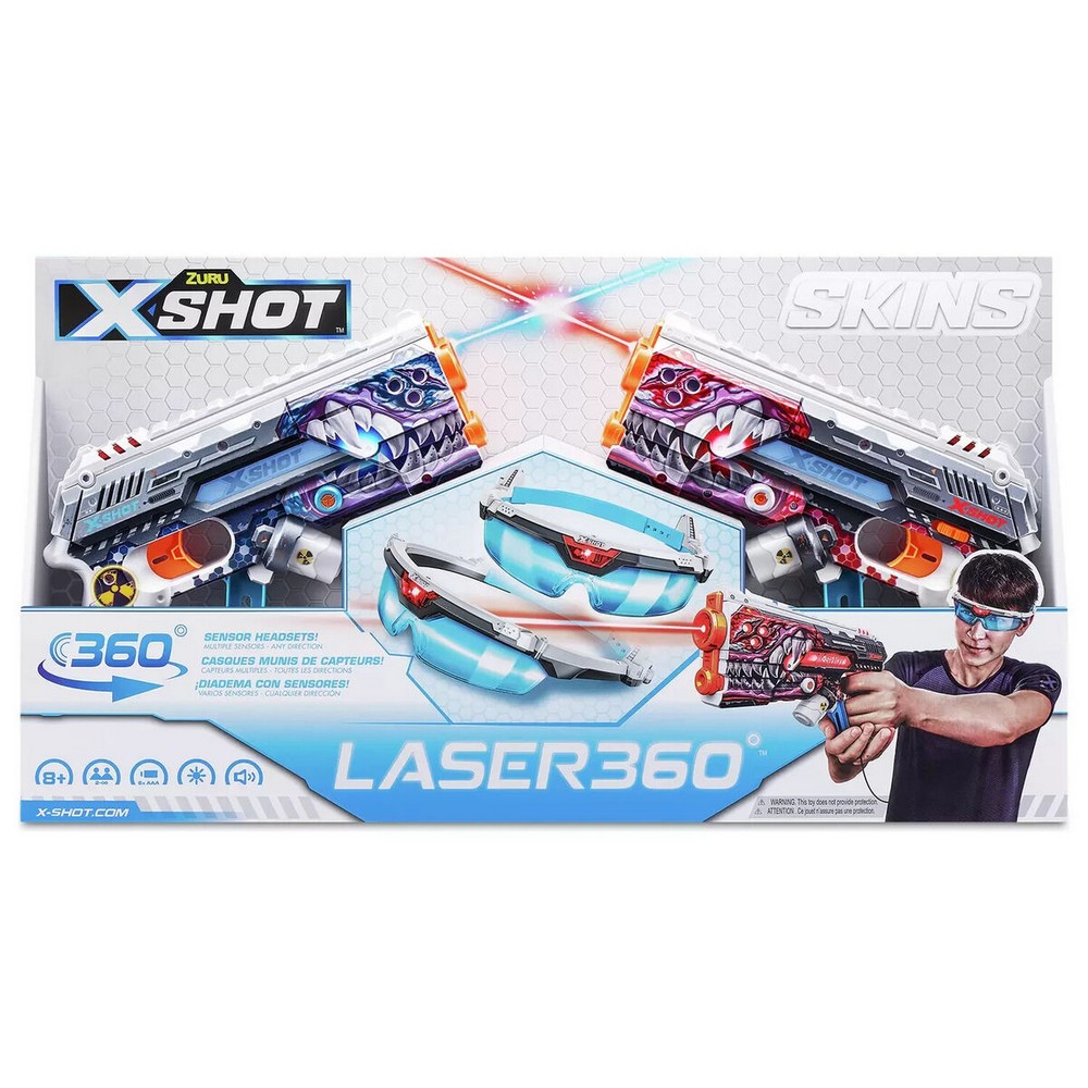 X SHOT  LASER 360 DUEL SET BLASTERA 