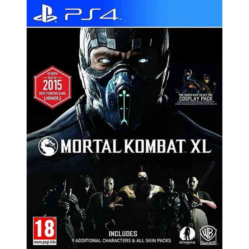 PS4 MORTAL KOMBAT XL 