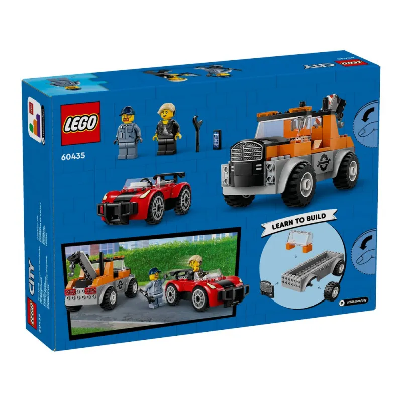 LEGO CITY TOW TRUCK AND SPORTS CAR REP 