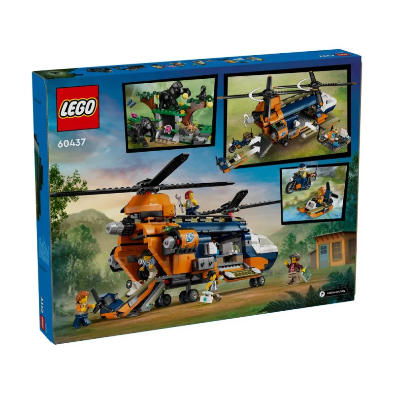 LEGO CITY JUNGLE EXPLORER HELICOPTER A 