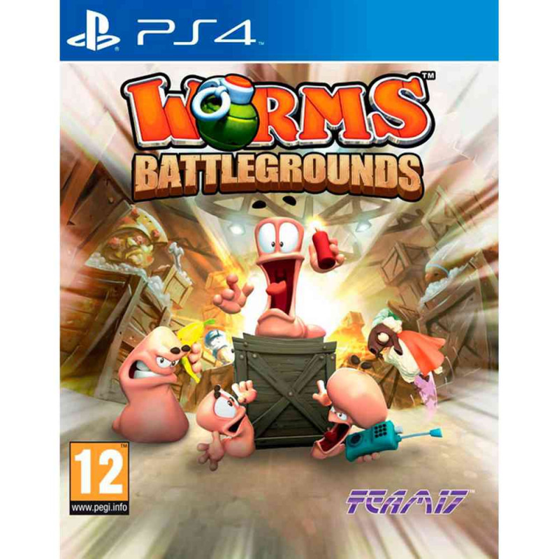 PS4 WORMS BATTLEGROUNDS 