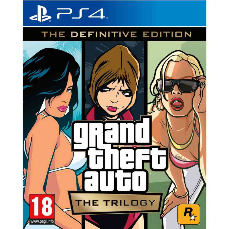 PS4 GRAND THEFT AUTO TRILOGY - GTA TRILOGY DEFINITIVE EDITION 