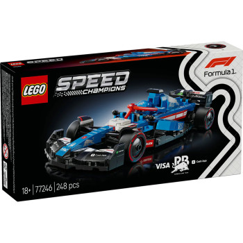 LEGO SPEED CHAMPIONS VISA CASH APP RB VCARB 01 F1 RACE CAR